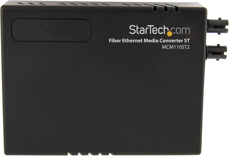 StarTech.com 10/100 Mbps Ethernet to Fiber Optic Media Converter - ST Multimode - 1310nm - 2km - Full/Half Duplex - Image 2
