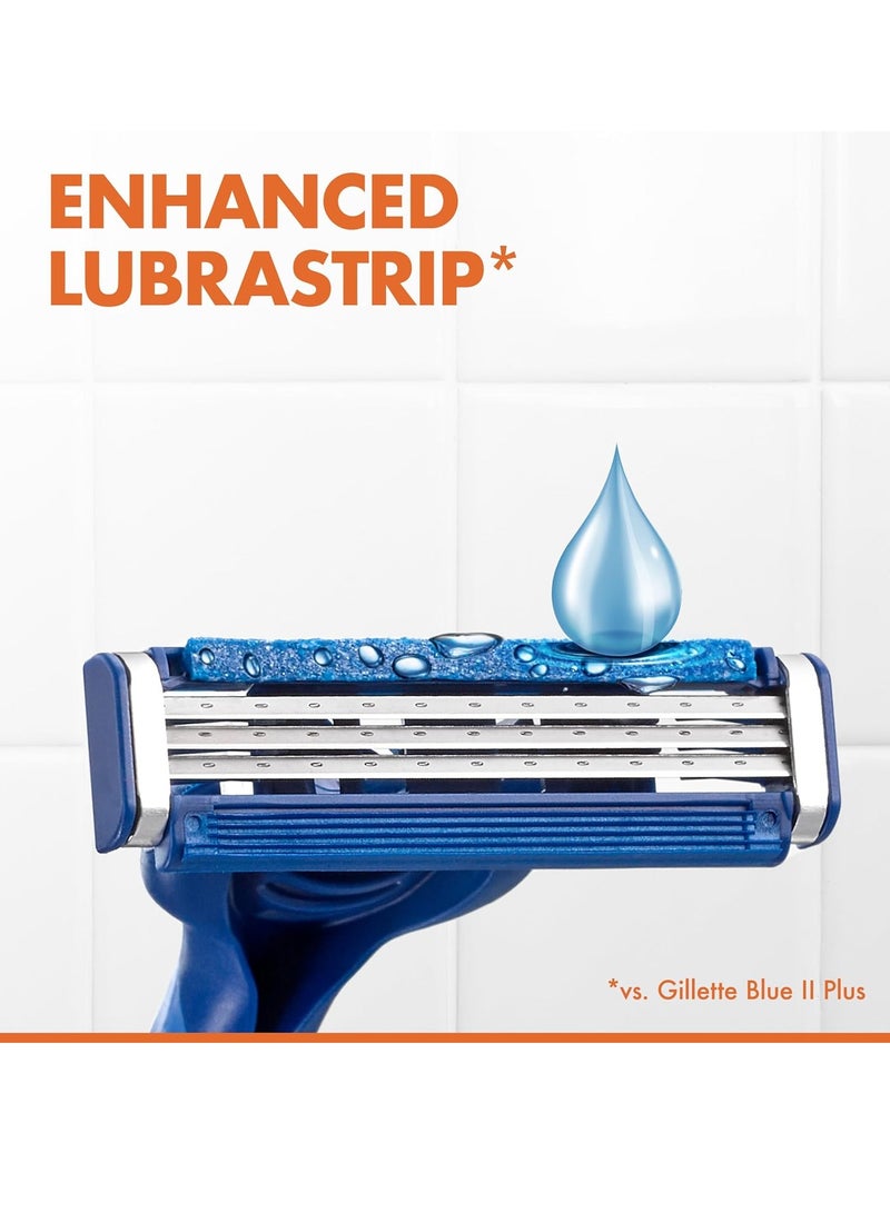 ماكينة حلاقة للاستخدام مرة واحدة للرجال بلو 3 كمفورت من جيليت، 12 قطعة - Image 3