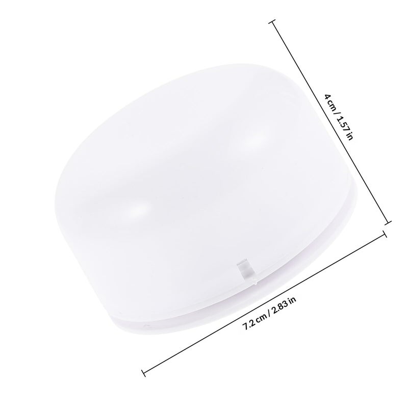 Touch Sensitive LED Night Light Portable Round Base For Crystal Display And Bedside - Image 3