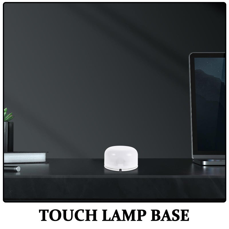 Touch Sensitive LED Night Light Portable Round Base For Crystal Display And Bedside - Image 4
