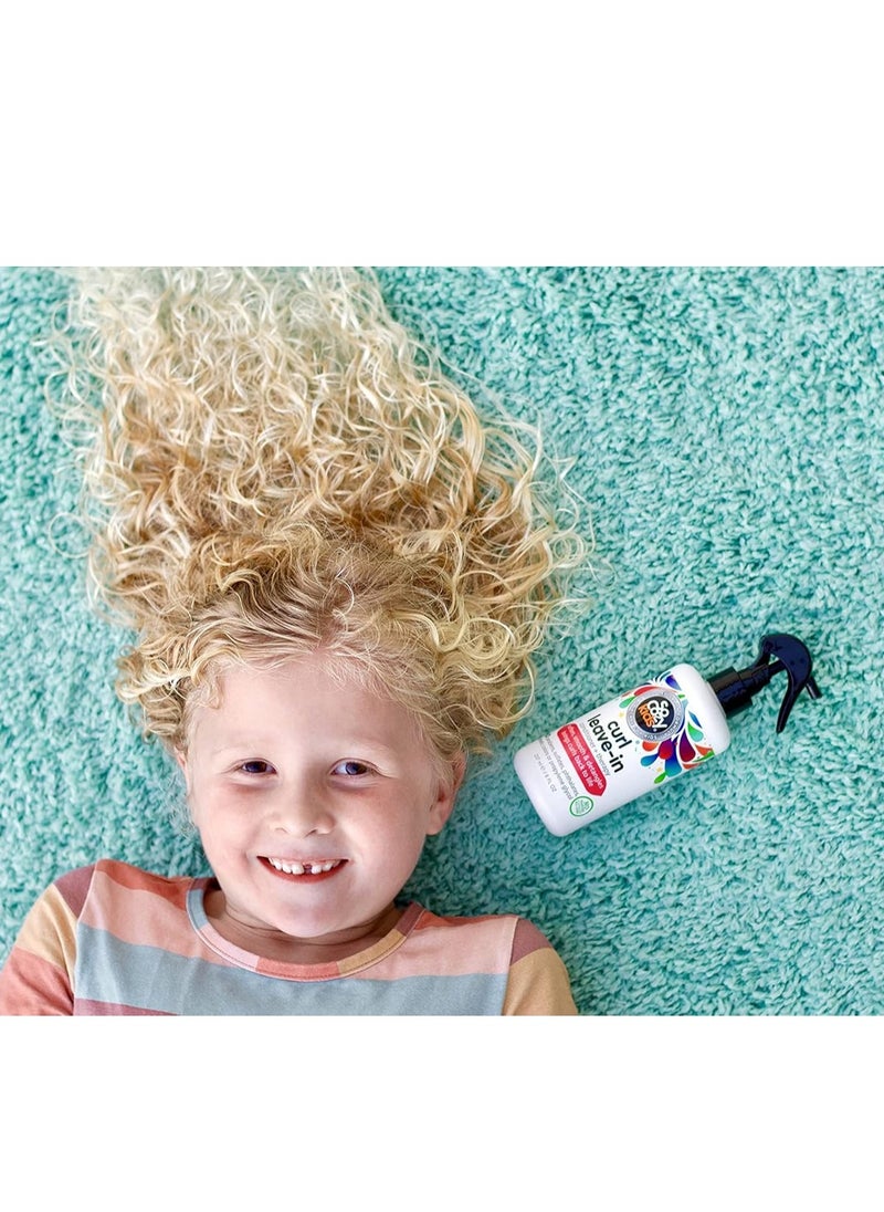 SO COZY - So Cozy Leave In Conditioner Spray (8 Fl Oz) Paraben-Free Detangler for Kids' Curly Hair, Deep Conditioner & Tangle-Free Curls, Gentle & Nourishing with Keratin, Vitamin B5, Olive Oil & Jojoba Oil - Image 1