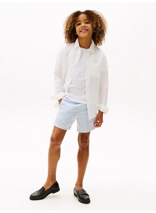 TOMMY HILFIGER LINEN BLEND RELAXED SHIRT LS  - Image 4