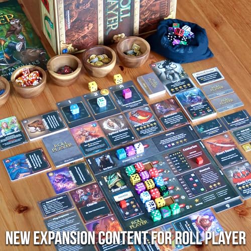 Thunderworks Games Roll Player Fiends Familiars Big Box Edition Expansion and Storage Solution for Roll Player Strategy Dice Family Board Game for 14 Players Ages 14 by Thunderworks Games - Image 5