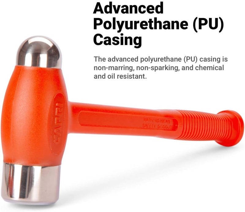 Capri Tools Dead Blow Ball Peen Hammer (26 oz) - Image 4