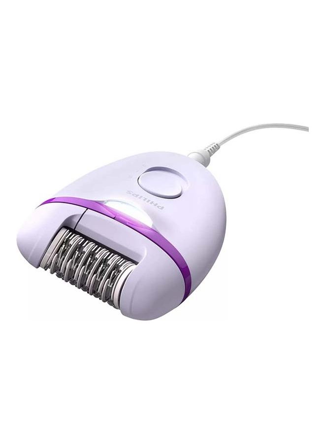 Philips Corded Epilator With Cleaning Brush, Shaver, Shaver Comb, Massage Cap And Pouch Multicolour - Image 3