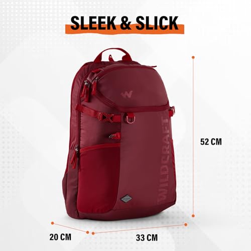 Wildcraft Casual Backpack Pacto 30 for Mens & Womens | Unisex Backpack (Black,30Liter) - Image 5