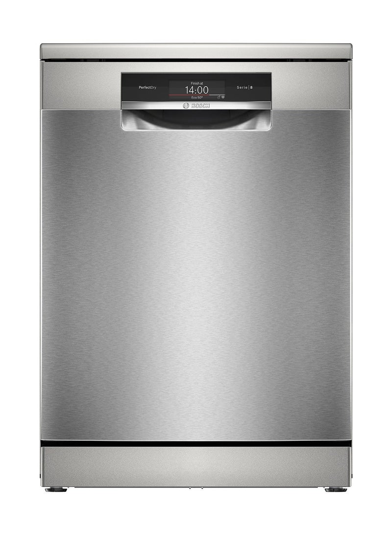 BOSCH Freestanding Dishwasher, SMS8ZDI86M, 60cm, 13 Place Settings, 8 Programs, Home Connect, Silver, German Engineering + Free Hand Mixer SMS8ZDI86M Grey - Image 2