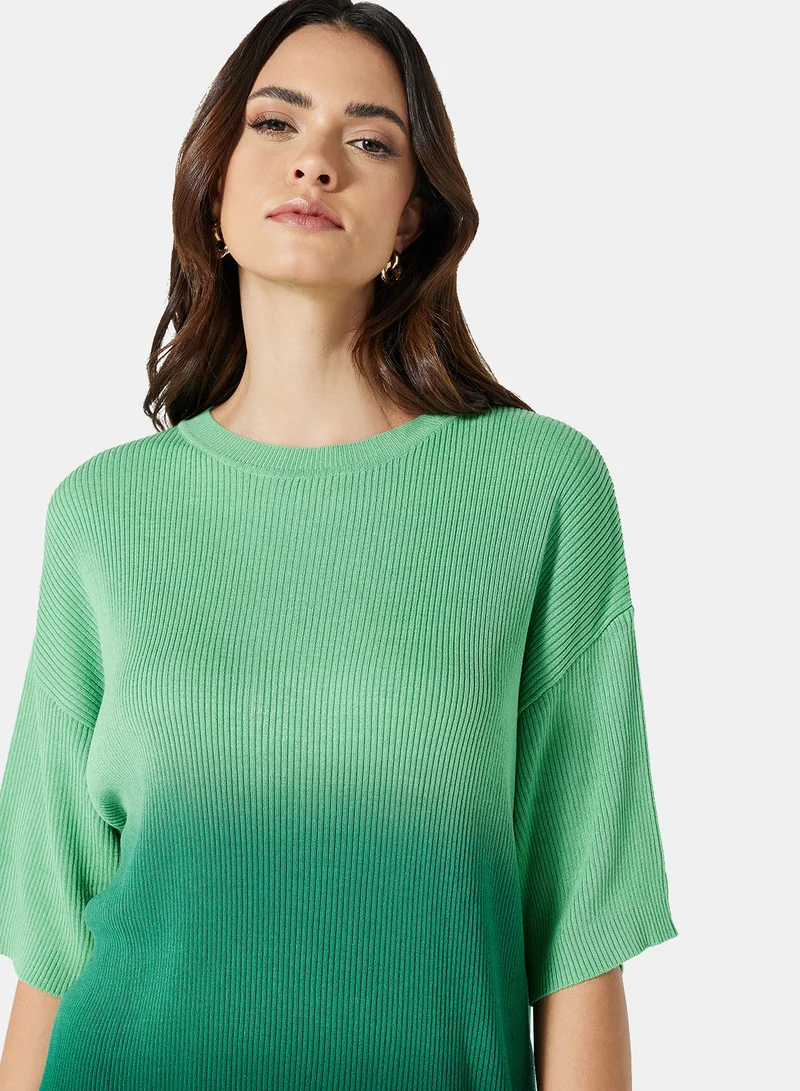 مانجو Knitted Ombre Sweater