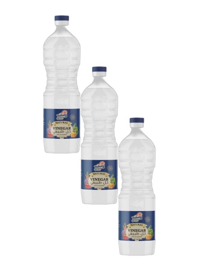 Bubuzy Natural Vinegar (Pack of 3) - Image 1