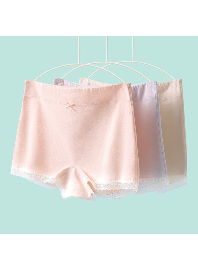 Fentengcare Women's Underwear, New Style, 10a Antibacterial Solid Color, Mid-rise Boyshorts For Students And Young Women, Gift For Girls - Image 3
