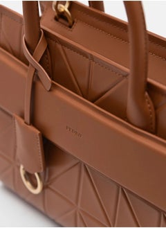 Pedro PEDRO Studio Bella Leather Handbag in Pixel Satchel Crossbody Bag Shoulder Bag  - Image 3