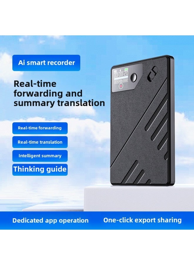 قلم تسجيل ذكي A5ChatGPT4Ai، نسخ في الوقت الحقيقي، ترجمة فورية، 60 لغة، ملخص الترجمة - اللون: النسخة الإنجليزية - السعة: 32 جيجابايت - Image 3