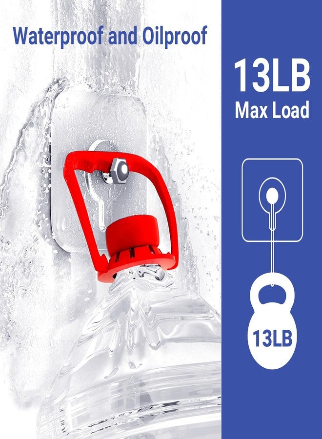 Aweshock Picture Hangers Without Nails, Wall Hangers Without Nails,20 Packs Picture Hanging Hooks and Picture Frame Hangers Without Nails, Maximum Load of 13 LB - Image 3