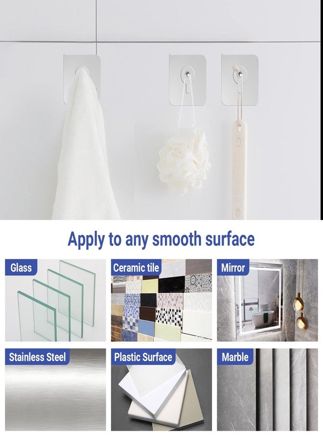 Aweshock Picture Hangers Without Nails, Wall Hangers Without Nails,20 Packs Picture Hanging Hooks and Picture Frame Hangers Without Nails, Maximum Load of 13 LB - Image 5