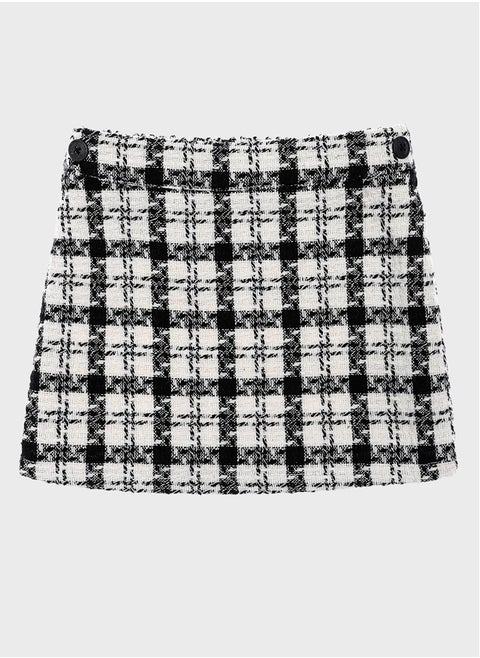 Elastic Waist Baby Girl Skirt