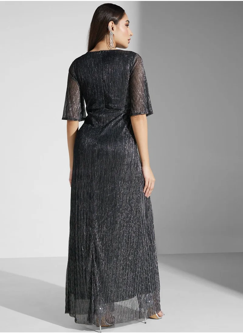 Ella Limited Edition Shimmer Dress With Slit