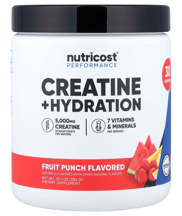 Performance Creatine + Hydration Fruit Punch 10.1 oz (282 g)