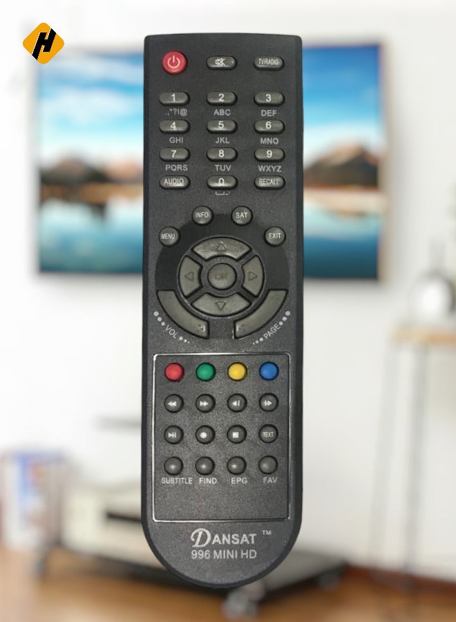 Dansat Mini Remote Control Black