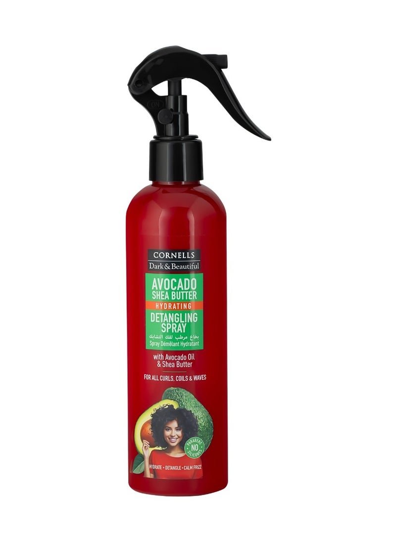 CORNELLS Avocado Shea Butter Detangling Moisturizing Spray 250Ml 