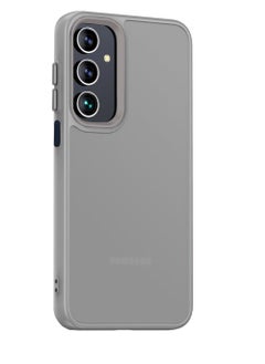 Generic Case Translucent Matte Phone Case Slim Thin Shockproof Anti-Yellowing Women Men Girls Boys Protective Cover For Samsung Galaxy A16 (Grey) 