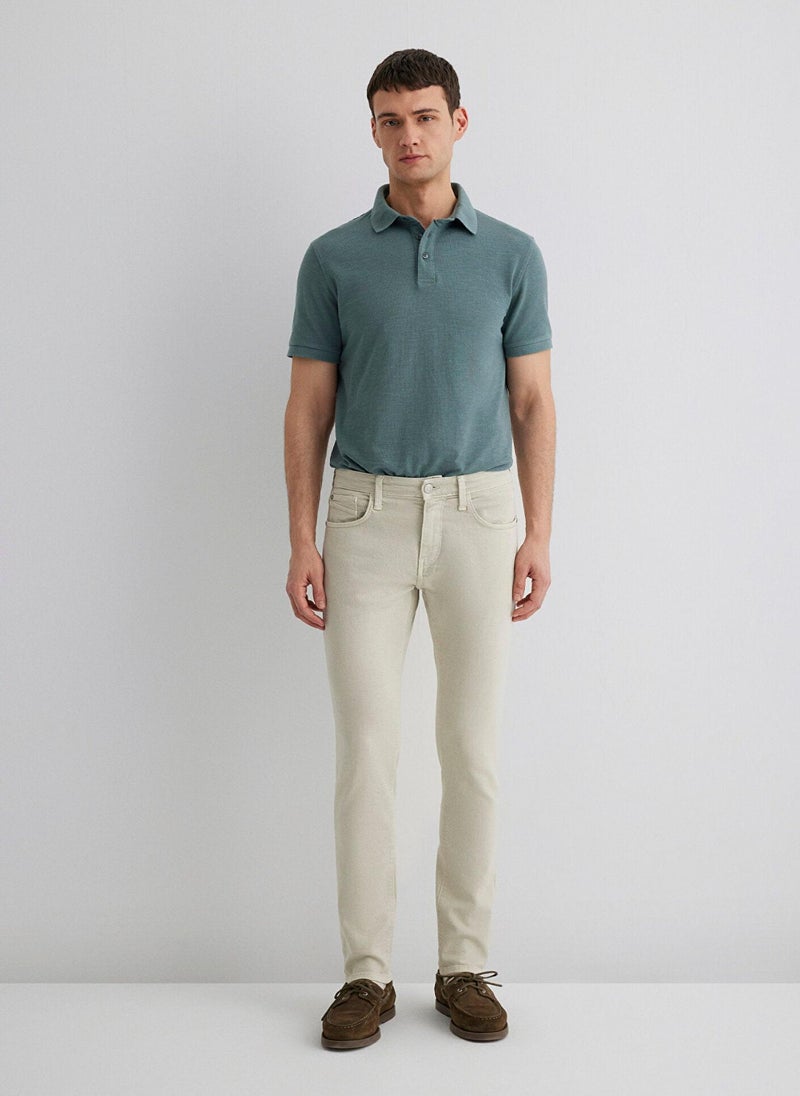 MAVI James Lunar Rock Comfort Gabardin Pants - Image 4