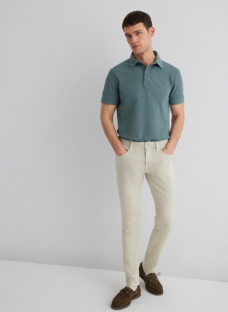 MAVI James Lunar Rock Comfort Gabardin Pants - Image 2