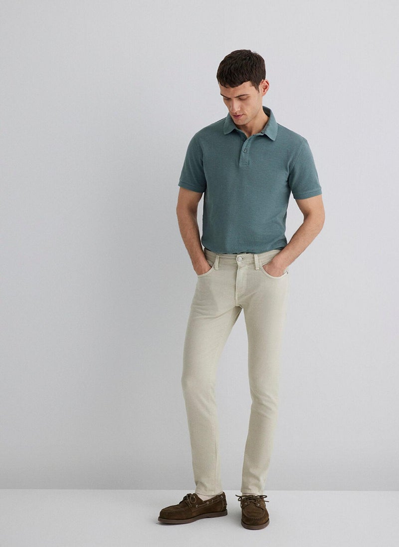 MAVI James Lunar Rock Comfort Gabardin Pants - Image 3