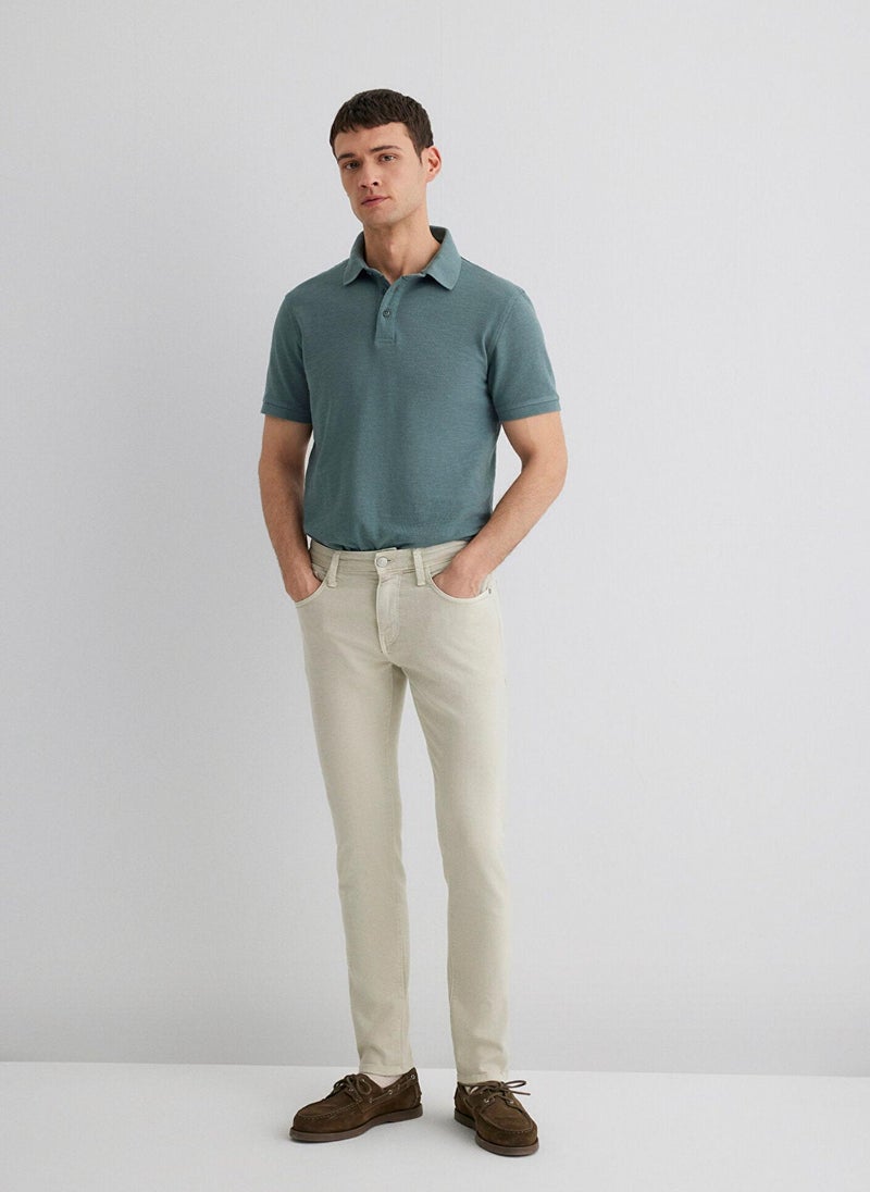 MAVI James Lunar Rock Comfort Gabardin Pants - Image 1