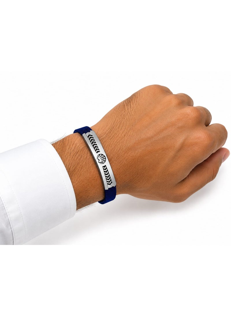 ROLUX Men's Stainless Steel Bracelet (Rust-Resistant) - Image 1