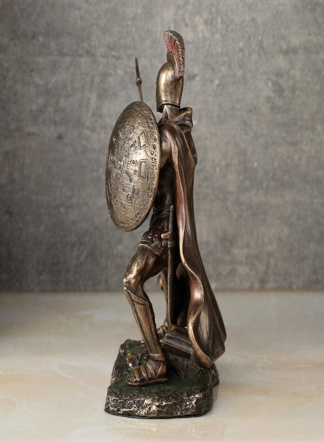 Veronese Design Hector Trojan Prince Warrior of Troy Holding Spear and Shield Statue - Image 5