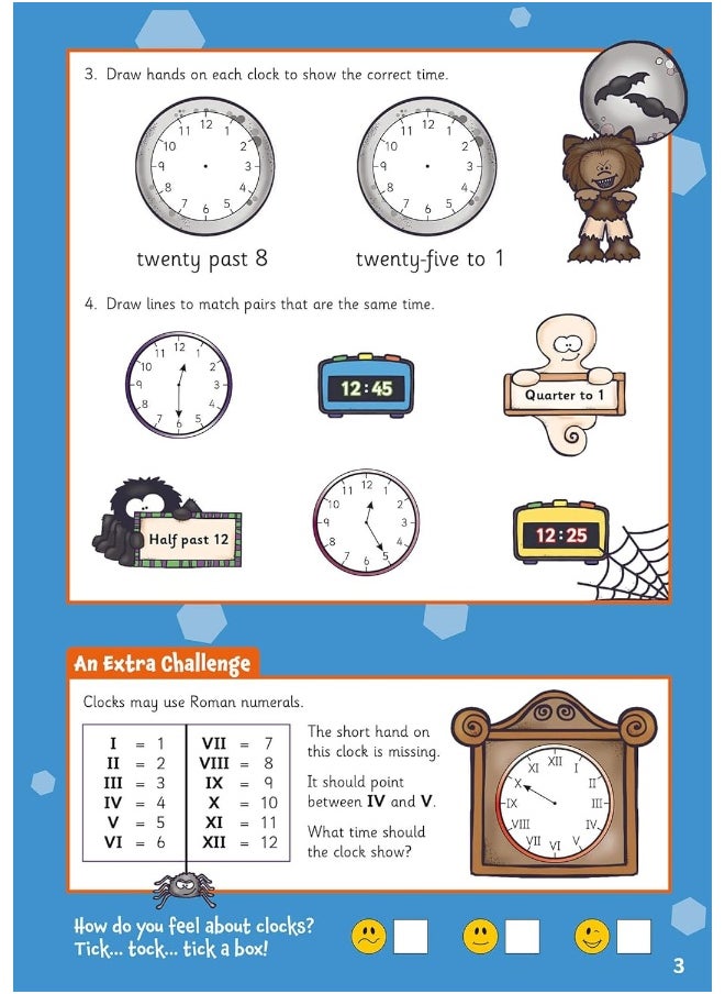 Telling the Time Activity Book for Ages 7-9  - Image 5