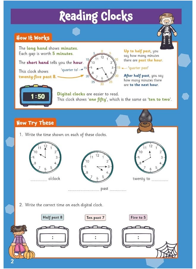 Telling the Time Activity Book for Ages 7-9  - Image 4