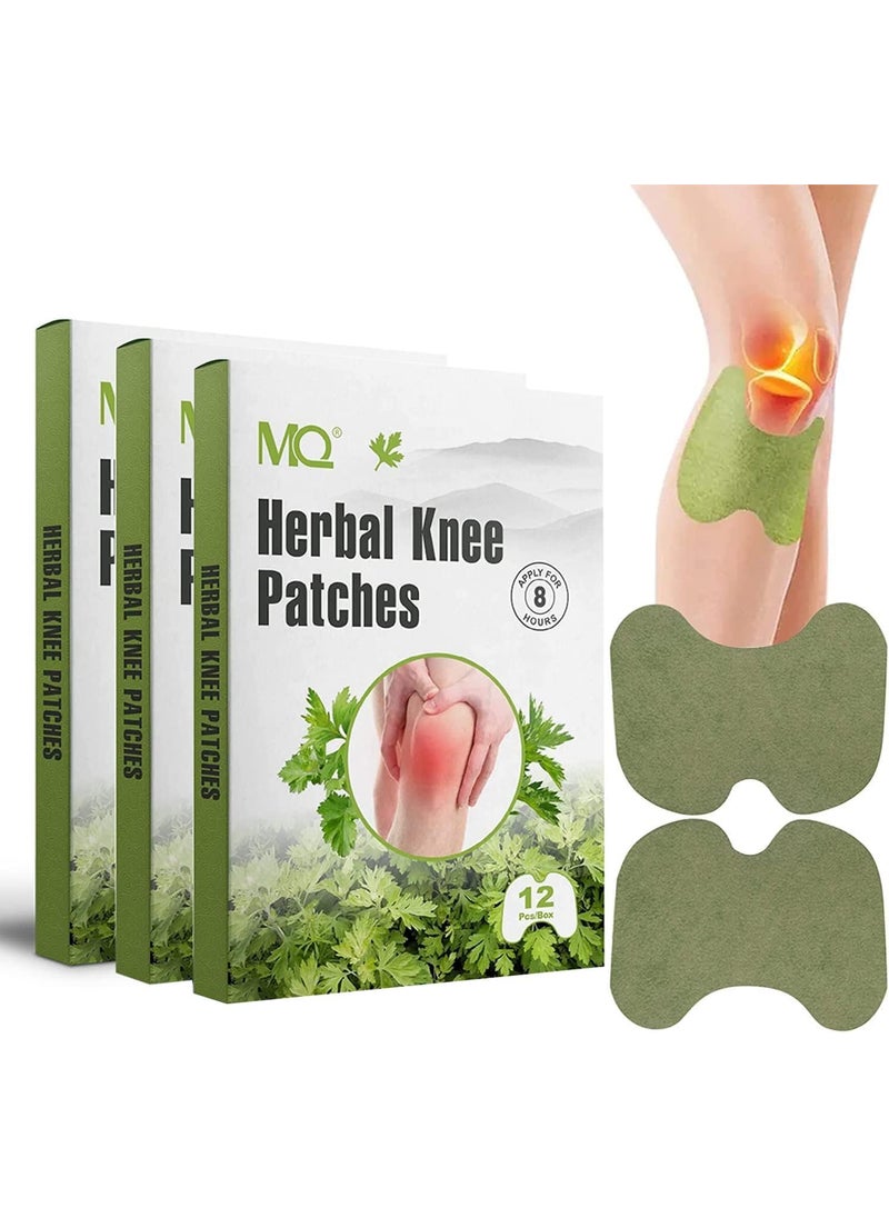 MQ MQ Knee Patches, 36PCS Maximum Strength Warming Herbal Heat Patch, 8 Hour Long Lasting Fast Acting Joint Patches for Knees, Neck, Shoulders, Back 