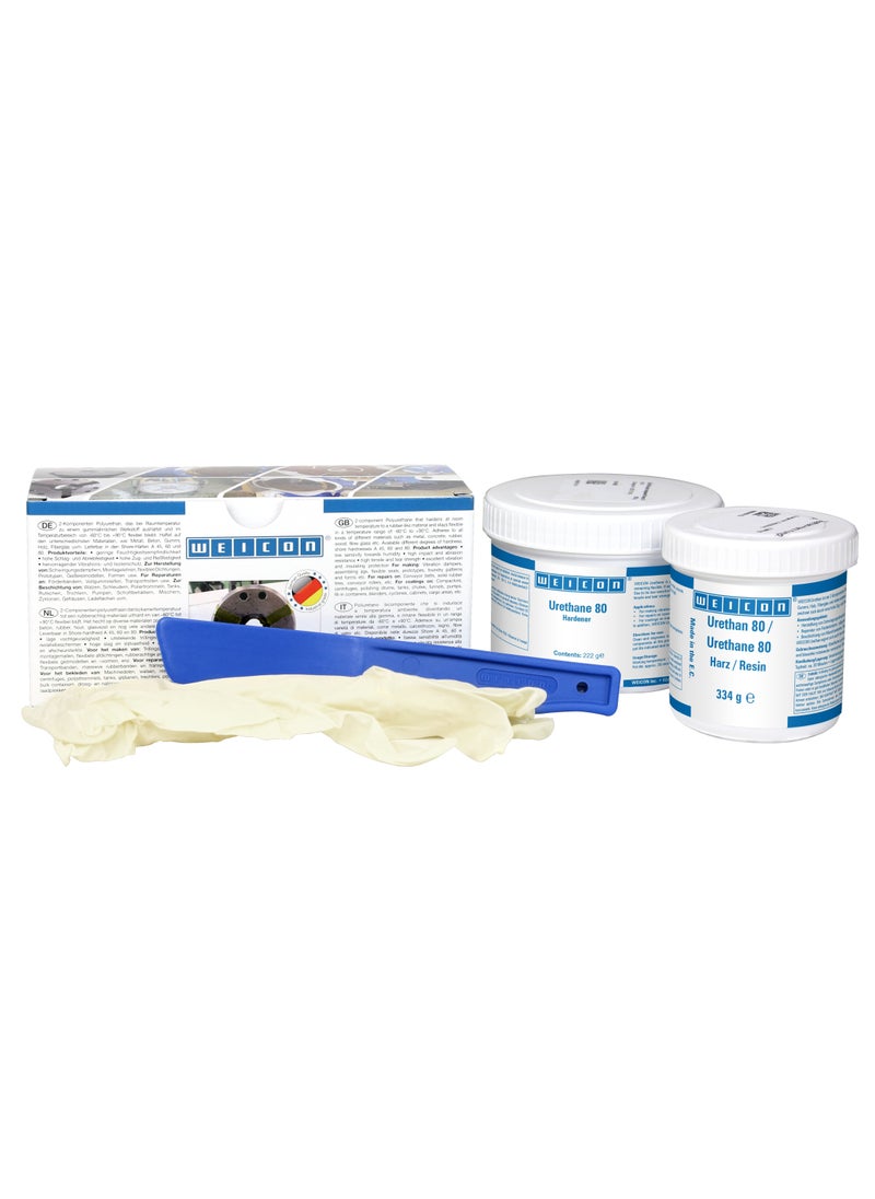 Weicon - Urethane 80 | 500 g | beige | 2-component adhesive polyurethane universal - Image 1