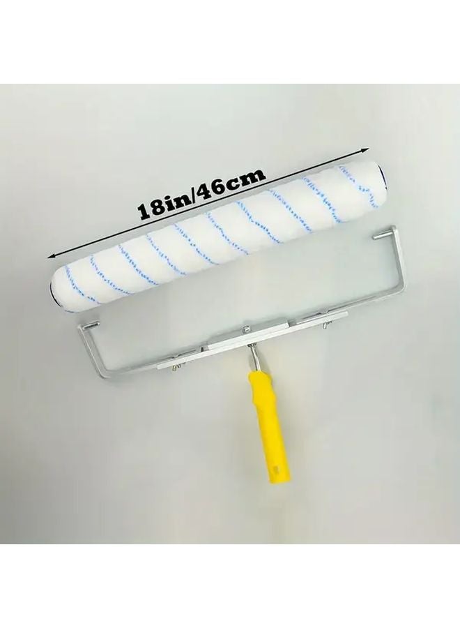 18 Inch Paint Roller Frame And Nap Brush Set A 18mm Long Plush For Walls - Image 4