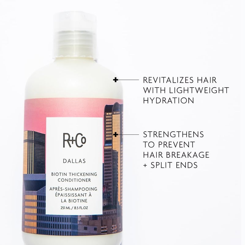 R+Co Dallas Biotin Thickening Conditioner 1000 ml / 33.8 oz - Image 2