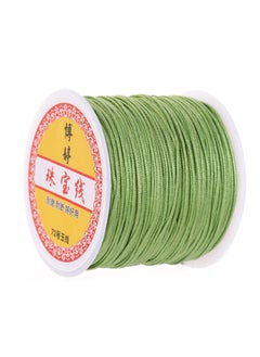 72-Count Jade Cord Bulk for DIY Crafts Light army green/line 72/50 m