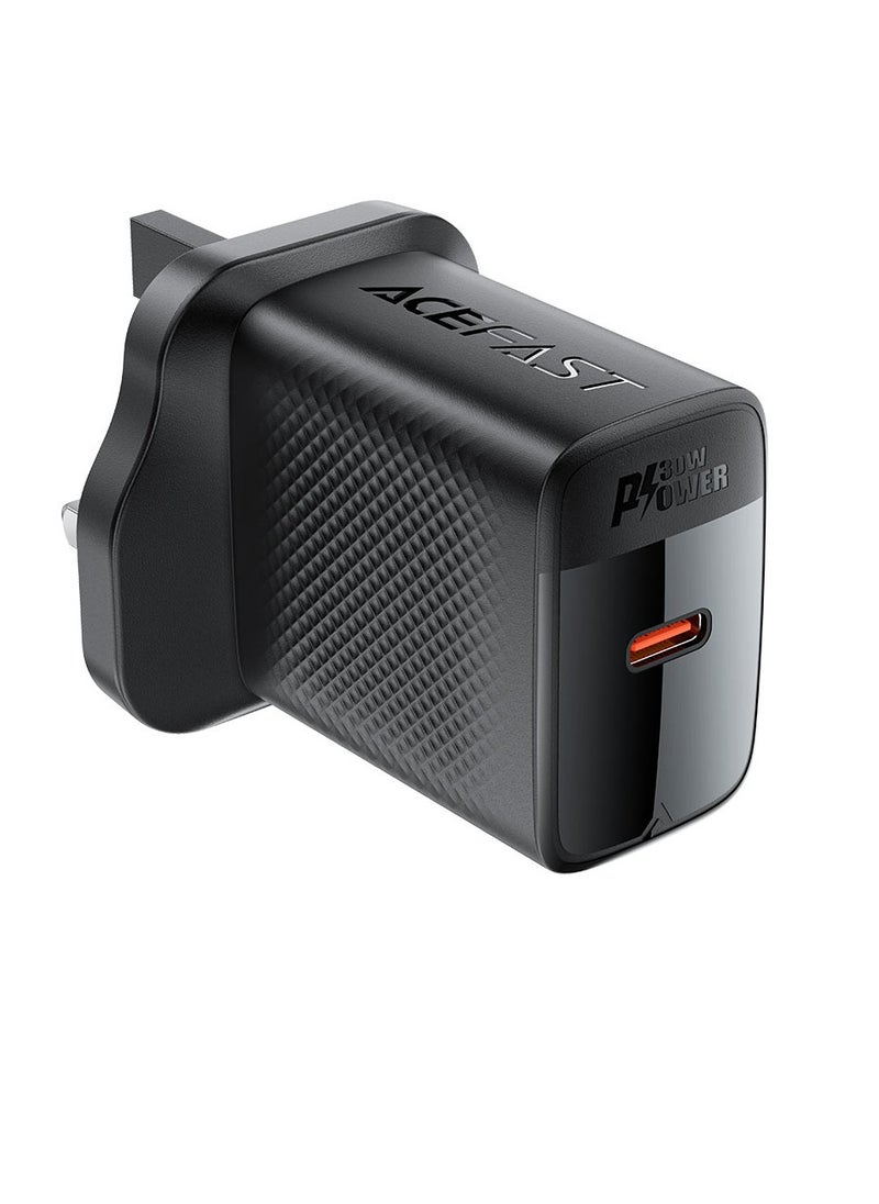 Fast Charge Wall Charger A103 PD30W GaN 1xUSB-C UK