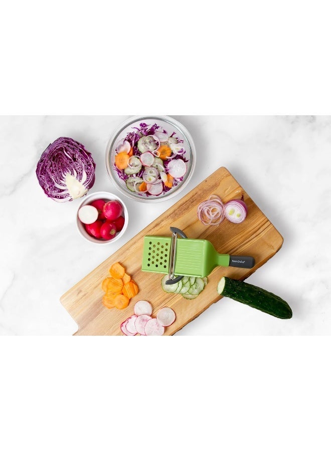 Fresh Choice Peeler Mandoline Dual Blade Slicer Grater Dishwasher Safe - Image 4
