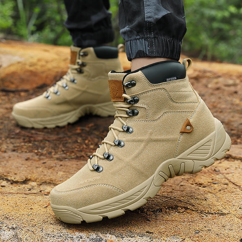 Large Size Men'S Casual Outdoor Hiking Shoes Field Training Tactical Camping Training Boots Sports Shoes For Men - Image 5
