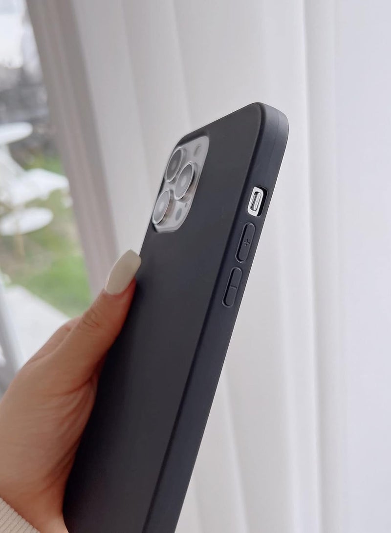 ELTRAZONE Silicone Protective Case Compatible with iPhone 14 Pro Max Soft Liquid Gel Rubber Cover Shockproof Bumper Anti-Scratch Anti-Fingerprint Anti-Drop Slim Cover for iPhone (for iPhone 14 Pro Max) - Image 4