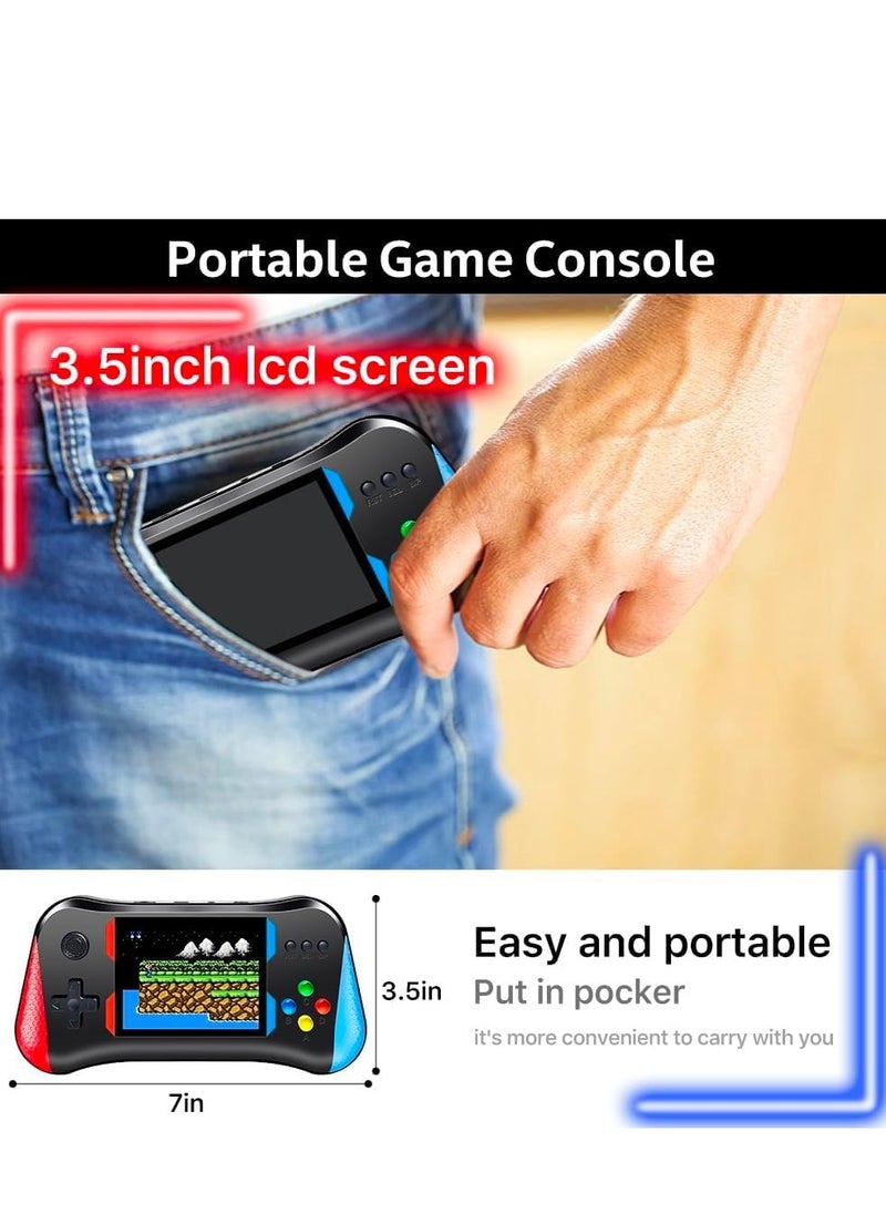Vparty - Handheld Game Console, 3.5" Portable Handheld Video Game Console with 500 Classic Games, Retro Game Consoles for Boys and Girls, Ideal Travel Companion - Image 1