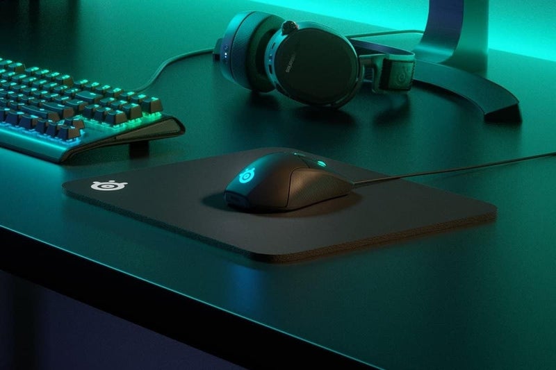 bluejw 63836 Qck Heavy Cloth Gaming Mouse Pad - Extra Thick Non-Slip Base - Micro-Woven Surface - Optimized For Gaming Sensors - Size M (320 X 270 X 6Mm) - Black - Image 3