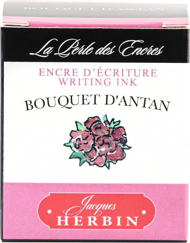 Jacques Herbin J 30 ml"D" Ink Bottle - Bouquet D'antan - Image 2
