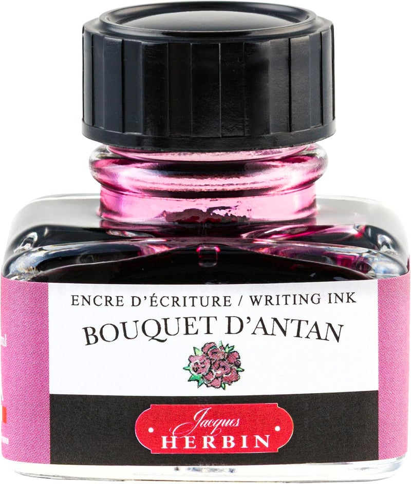 Jacques Herbin J 30 ml"D" Ink Bottle - Bouquet D'antan - Image 1