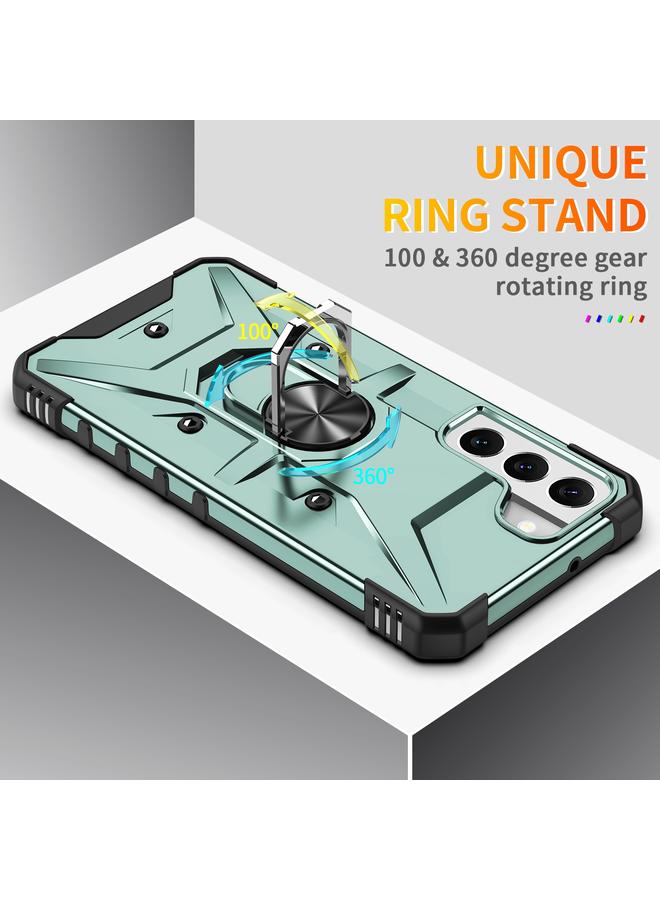 S-TOP Case For Samsung Galaxy S21 5G Ring Holder Phone Case - Image 3