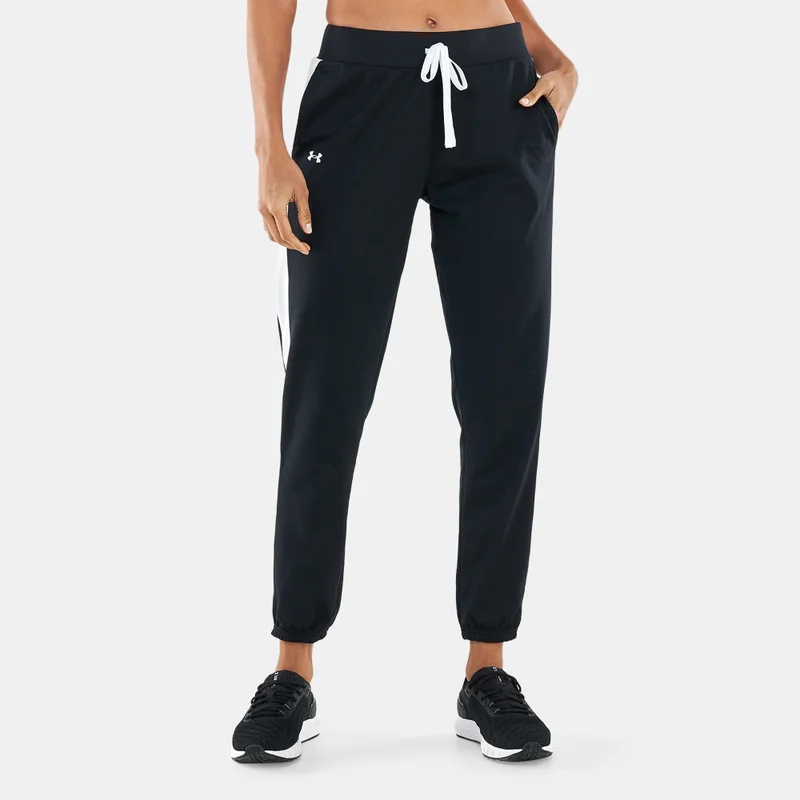 Under Armour Black Women's UA Tricot Tracksuit for Women | Best Price UAE