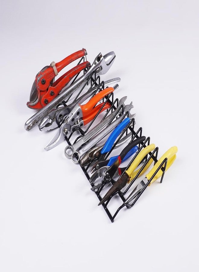 إيه إكس إل رف منظم للكماشة من تايوان، رف كماشة مزود بـ 15 فتحة، كماشة معزولة بمقبض عادي وعريض، مفتاح ربط، قواطع، أدوات يدوية، منظم تخزين في درج أو صندوق - Image 2