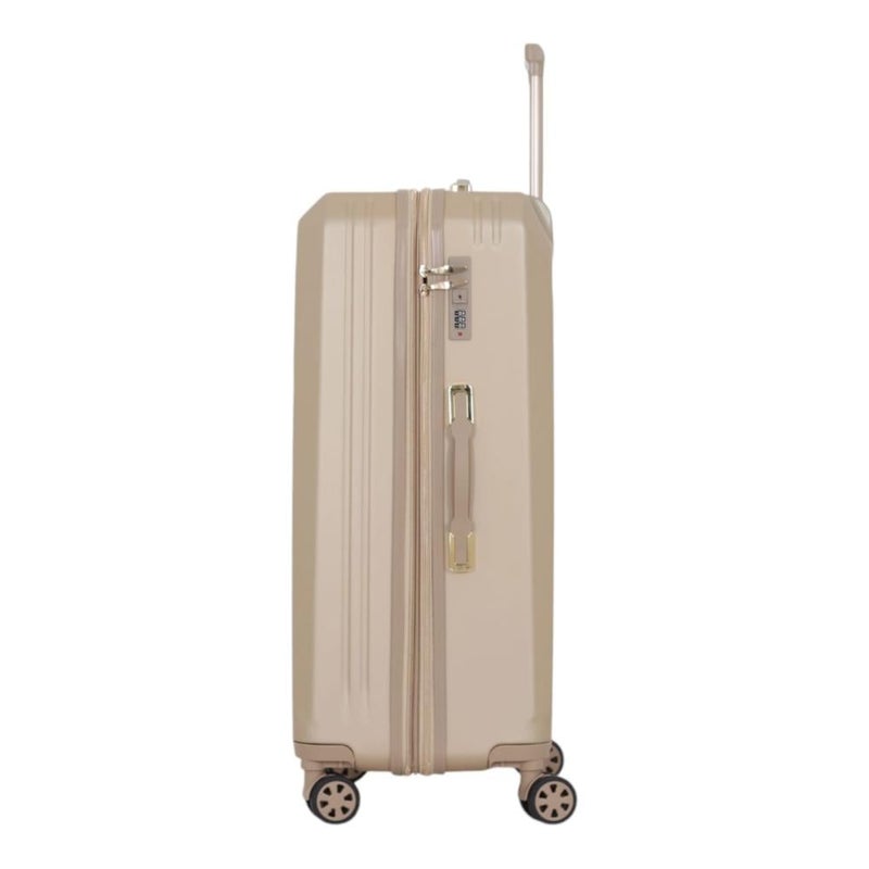 Dima 7-piece luggage set, including 5 trolley bags and 2 makeup bags, with double covers and an expansion zipper. - Image 2