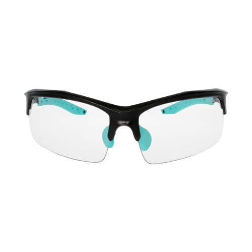 Walker's Unisex Teal Impact Resistant Sport Glasses | Durable Non-Slip Rubberized Frame UV Protection Shooting Outdoor Sports Glasses w/ Clear Lenses - Image 4